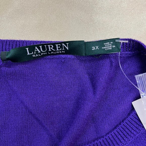 NWT Lauren Ralph Lauren 1pc top - Picture 4 of 8